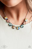 Dreamy Decorum - Multi Necklace - Paparazzi Accessories Necklace Bedazzle Me Pretty Mobile Fashion Boutique