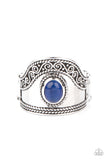 Dreamy Definition - Blue Ring - Paparazzi Accessories Ring Bedazzle Me Pretty Mobile Fashion Boutique