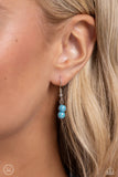 Dreamy Duchess - Blue Necklace - Paparazzi Accessories Necklace Bedazzle Me Pretty Mobile Fashion Boutique