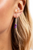 Dreamy Duchess - Purple Necklace - Paparazzi Accessories Necklace Bedazzle Me Pretty Mobile Fashion Boutique