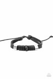Drifter Decor - Black Bracelet - Paparazzi Accessories Bracelet Bedazzle Me Pretty Mobile Fashion Boutique