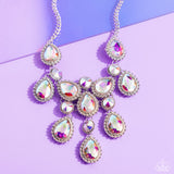 Dripping in Dazzle - Multi Necklace - Paparazzi Accessories Necklace Bedazzle Me Pretty Mobile Fashion Boutique