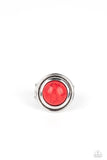 Drive You Wild - Red Ring - Paparazzi Accessories Ring Bedazzle Me Pretty Mobile Fashion Boutique