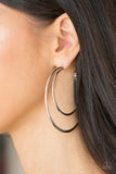 Drop It Like Its HAUTE - Silver Earrings - Paparazzi Accessories Earrings Bedazzle Me Pretty Mobile Fashion Boutique