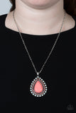 DROPLET Like Its Hot - Multi Necklace - Paparazzi Accessories Necklace Bedazzle Me Pretty Mobile Fashion Boutique