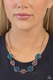 Druzy Demand - Multi Necklace - Paparazzi Accessories Necklace Bedazzle Me Pretty Mobile Fashion Boutique