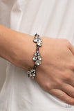 Duchess Dowry - Black Bracelet - Paparazzi Accessories Bracelet Bedazzle Me Pretty Mobile Fashion Boutique