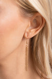 Dynamic Default - Gold Necklace - Paparazzi Accessories Necklace Bedazzle Me Pretty Mobile Fashion Boutique