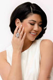 Dynamic Diadem - Pink Ring - Paparazzi Accessories Ring Bedazzle Me Pretty Mobile Fashion Boutique