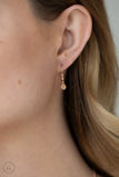 Dynamically Dainty - Copper Necklace - Paparazzi Accessories Necklace Bedazzle Me Pretty Mobile Fashion Boutique
