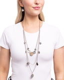 Dynasty Dance - Multi Necklace - Paparazzi Accessories Necklace Bedazzle Me Pretty Mobile Fashion Boutique