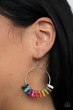 Earthy Ensemble - Multi Earrings - Paparazzi Accessories Earrings Bedazzle Me Pretty Mobile Fashion Boutique
