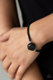 Eco Eccentricity - Black Bracelet - Paparazzi Accessories Bracelet Bedazzle Me Pretty Mobile Fashion Boutique