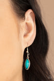Eden Escape - Blue Necklace - Paparazzi Accessories Necklace Bedazzle Me Pretty Mobile Fashion Boutique
