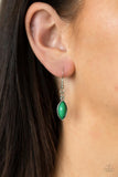Eden Escape - Green Necklace - Paparazzi Accessories Necklace Bedazzle Me Pretty Mobile Fashion Boutique
