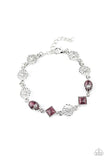 Eden Etiquette - Purple Bracelet - Paparazzi Accessories Bracelet Bedazzle Me Pretty Mobile Fashion Boutique