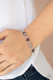 Eden Etiquette - Purple Bracelet - Paparazzi Accessories Bracelet Bedazzle Me Pretty Mobile Fashion Boutique
