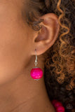 Effortlessly Everglades - Pink Necklace - Paparazzi Accessories Necklace Bedazzle Me Pretty Mobile Fashion Boutique