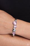 Elegant Escapade - Pink Bracelet - Paparazzi Accessories Bracelet Bedazzle Me Pretty Mobile Fashion Boutique