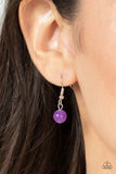 Elegantly Eclipsed - Purple Necklace - Paparazzi Accessories Necklace Bedazzle Me Pretty Mobile Fashion Boutique