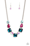 Elevated Edge - Multi Necklace - Paparazzi Accessories Necklace Bedazzle Me Pretty Mobile Fashion Boutique