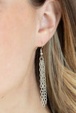 Elliptical Episode - Black Necklace - Paparazzi Accessories Necklace Bedazzle Me Pretty Mobile Fashion Boutique