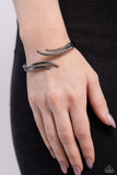 Elven Elegance - Black Bracelet - Paparazzi Accessories Bracelet Bedazzle Me Pretty Mobile Fashion Boutique