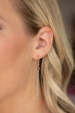 Empirical Elegance - Silver Necklace - Paparazzi Accessories Necklace Bedazzle Me Pretty Mobile Fashion Boutique