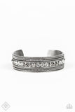 Empress Etiquette - Silver Bracelet - Paparazzi Accessories Bracelet Bedazzle Me Pretty Mobile Fashion Boutique