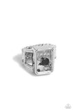 Encased Envy - Black Ring - Paparazzi Accessories Ring Bedazzle Me Pretty Mobile Fashion Boutique