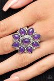 Enchanted Orchard - Purple Ring - Paparazzi Accessories Ring Bedazzle Me Pretty Mobile Fashion Boutique