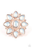 Enchanted Orchard - Rose Gold Ring - Paparazzi Accessories Ring Bedazzle Me Pretty Mobile Fashion Boutique