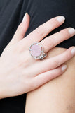 Encompassing Pearlescence - Purple Ring - Paparazzi Accessories Ring Bedazzle Me Pretty Mobile Fashion Boutique