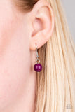 Endless Effervescence - Purple Necklace - Paparazzi Accessories Necklace Bedazzle Me Pretty Mobile Fashion Boutique