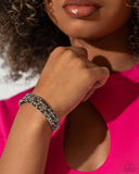 Endless Energy - Black Bracelet - Paparazzi Accessories Bracelet Bedazzle Me Pretty Mobile Fashion Boutique