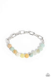 Energetic Edge - Blue Bracelet - Paparazzi Accessories Bracelet Bedazzle Me Pretty Mobile Fashion Boutique
