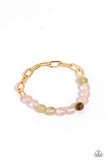 Energetic Edge - Pink Bracelet - Paparazzi Accessories Bracelet Bedazzle Me Pretty Mobile Fashion Boutique
