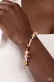 Energetic Edge - Pink Bracelet - Paparazzi Accessories Bracelet Bedazzle Me Pretty Mobile Fashion Boutique