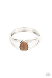 Enhanced Enchantment - Brown Bracelet - Paparazzi Accessories Bracelet Bedazzle Me Pretty Mobile Fashion Boutique