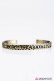 Enjoy the Journey - Brass Bracelet - Paparazzi Accessories Bracelet Bedazzle Me Pretty Mobile Fashion Boutique