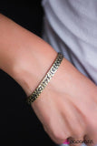 Enjoy the Journey - Brass Bracelet - Paparazzi Accessories Bracelet Bedazzle Me Pretty Mobile Fashion Boutique