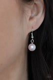 Ensconced in Elegance - Pink Necklace - Paparazzi Accessories Necklace Bedazzle Me Pretty Mobile Fashion Boutique