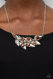 Enviable Elegance - Brown Necklace - Paparazzi Accessories Necklace Bedazzle Me Pretty Mobile Fashion Boutique