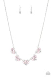Envious Elegance - Pink Necklace - Paparazzi Accessories Necklace Bedazzle Me Pretty Mobile Fashion Boutique