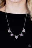 Envious Elegance - Pink Necklace - Paparazzi Accessories Necklace Bedazzle Me Pretty Mobile Fashion Boutique