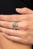Envious Enrapture - Silver Ring - Paparazzi Accessories Ring Bedazzle Me Pretty Mobile Fashion Boutique