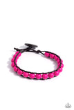 Epic Explorer - Pink Bracelet - Paparazzi Accessories Bracelet Bedazzle Me Pretty Mobile Fashion Boutique