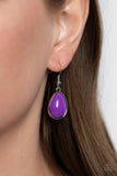 Ethereal Exaggerations - Purple Necklace - Paparazzi Accessories Necklace Bedazzle Me Pretty Mobile Fashion Boutique