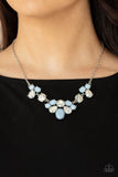Ethereal Romance - Blue Necklace - Paparazzi Accessories Necklace Bedazzle Me Pretty Mobile Fashion Boutique