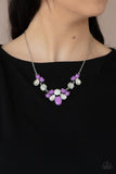 Ethereal Romance - Purple Necklace - Paparazzi Accessories Necklace Bedazzle Me Pretty Mobile Fashion Boutique